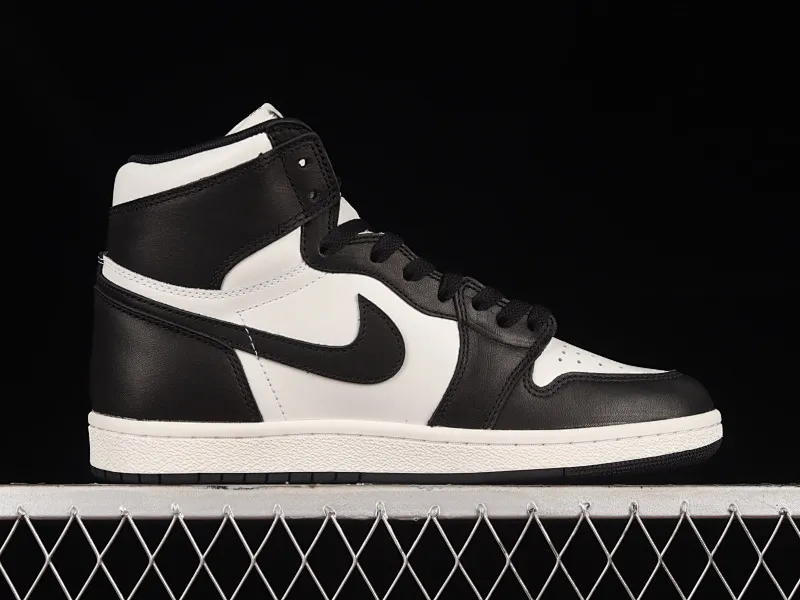 All categories Air Jordan Jordan series basketball shoes Air Jordan 1 High pure original version Air Jordan 1 High 85 "Black White" AJ1 Joe 1 black and white panda BQ4422-001